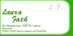 laura fath business card